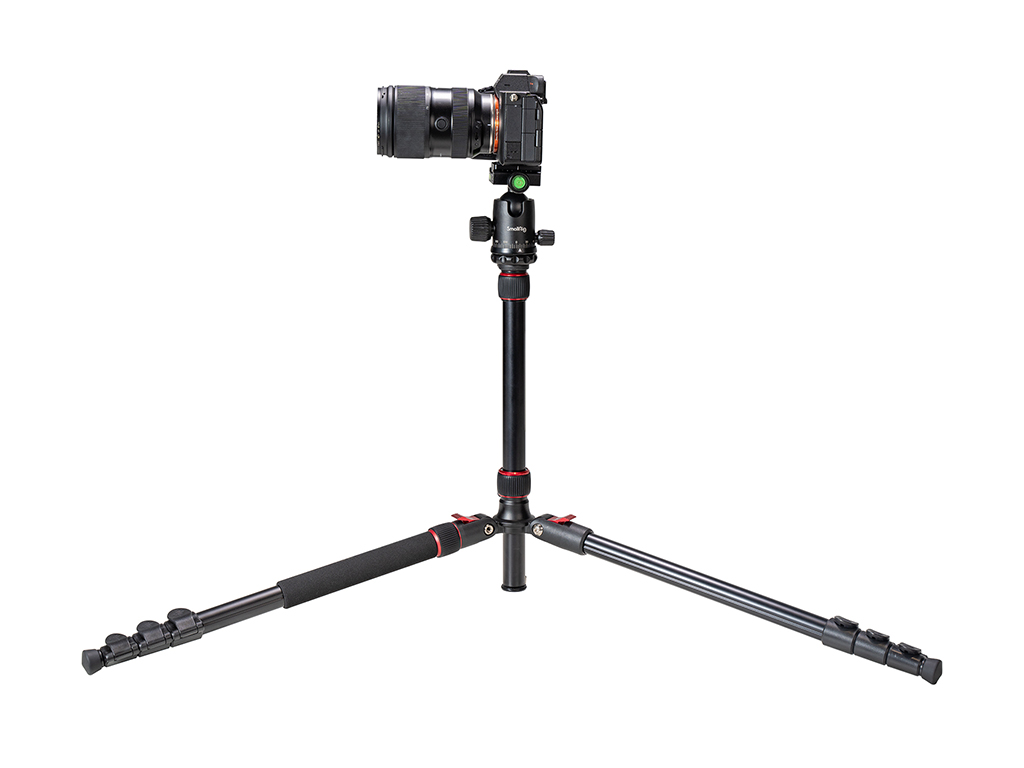 SmallRig 3474C CT-20 Alüminyum 15kg Taşıma Kapasiteli Fotoğraf Tripodu 200cm Maksimum Uzunluk